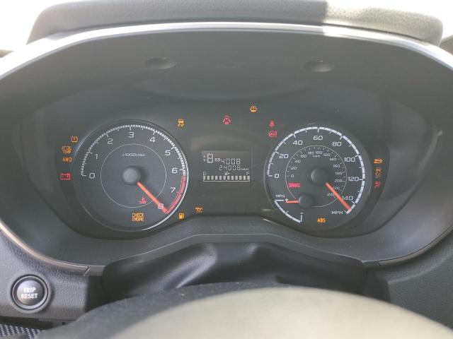 JF2GTACC8KH372922 - 2019 SUBARU CROSSTREK PREMIUM WHITE photo 9