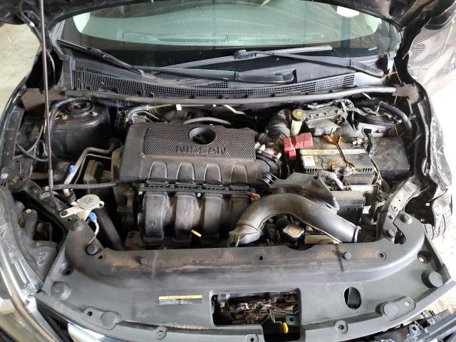 3N1AB7APXJY320777 - 2018 NISSAN SENTRA S BLACK photo 11