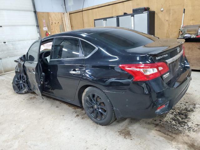 3N1AB7APXJY320777 - 2018 NISSAN SENTRA S BLACK photo 2