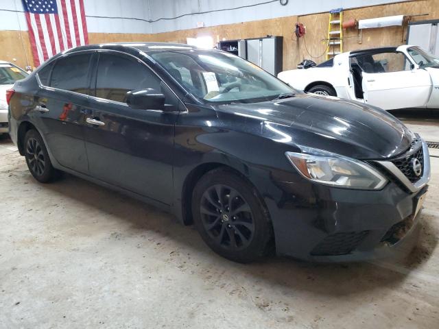 3N1AB7APXJY320777 - 2018 NISSAN SENTRA S BLACK photo 4