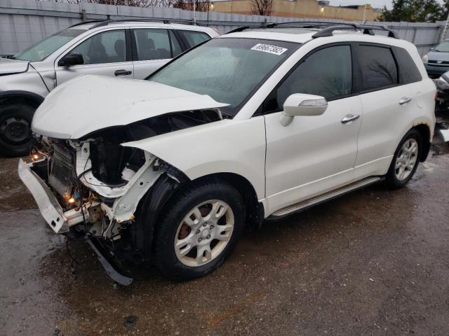 5J8TB18528A001784 - 2008 ACURA RDX TECHNOLOGY WHITE photo 1