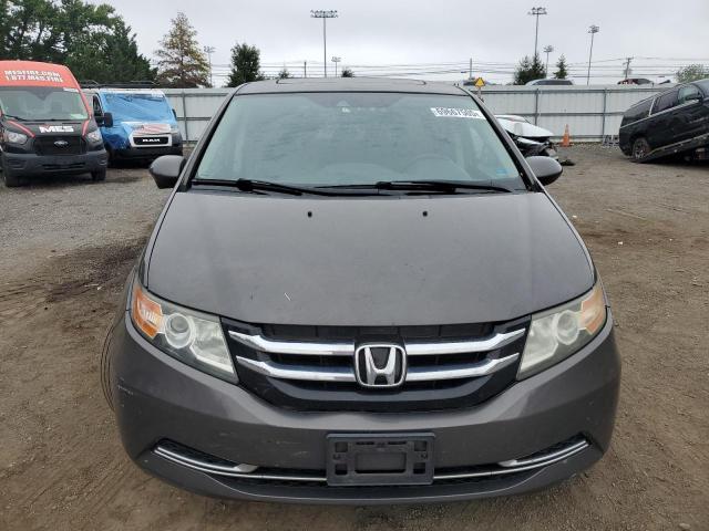 5FNRL5H60EB127151 - 2014 HONDA ODYSSEY EXL GRAY photo 5