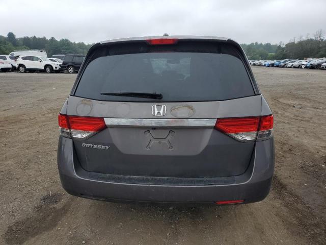 5FNRL5H60EB127151 - 2014 HONDA ODYSSEY EXL GRAY photo 6