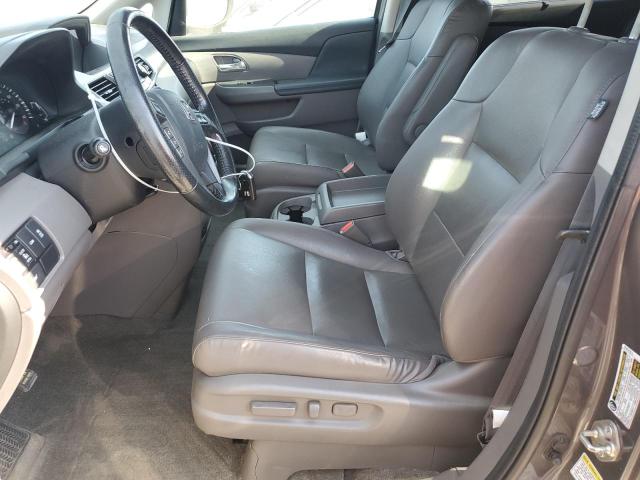 5FNRL5H60EB127151 - 2014 HONDA ODYSSEY EXL GRAY photo 7