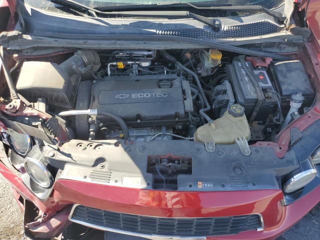 1G1JA5SH5C4222752 - 2012 CHEVROLET SONIC LS BURGUNDY photo 11