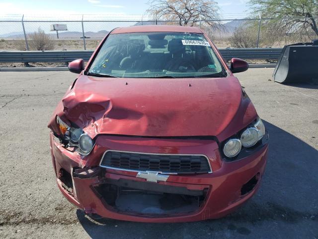 1G1JA5SH5C4222752 - 2012 CHEVROLET SONIC LS BURGUNDY photo 5