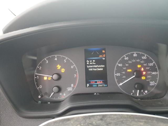 5YFB4MDE7PP033653 - 2023 TOYOTA COROLLA LE ვერცხლისფერი ფოტო 9