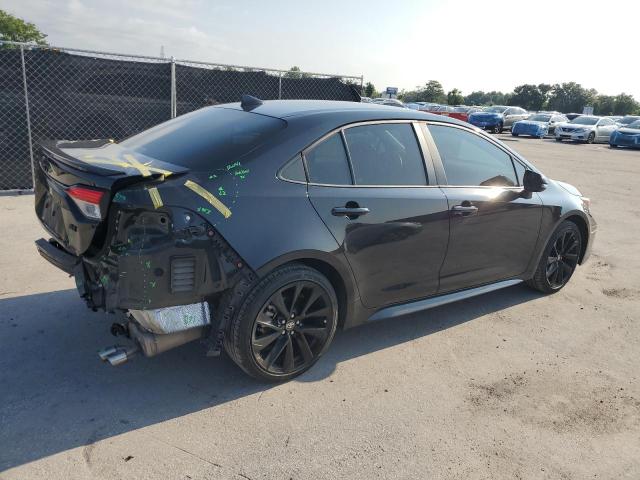 5YFS4MCE3NP115555 - 2022 TOYOTA COROLLA SE BLACK photo 3