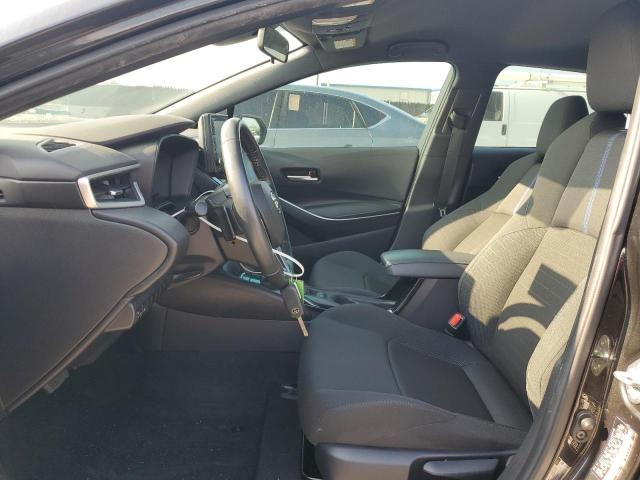 5YFS4MCE3NP115555 - 2022 TOYOTA COROLLA SE BLACK photo 7