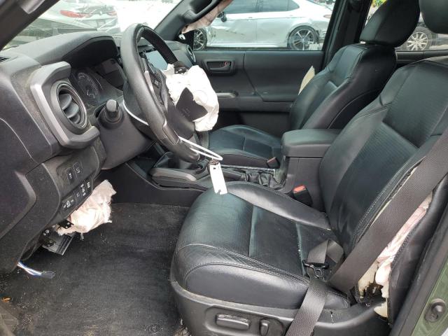 3TYCZ5AN8MT032003 - 2021 TOYOTA TACOMA DOUBLE CAB Verde foto 7