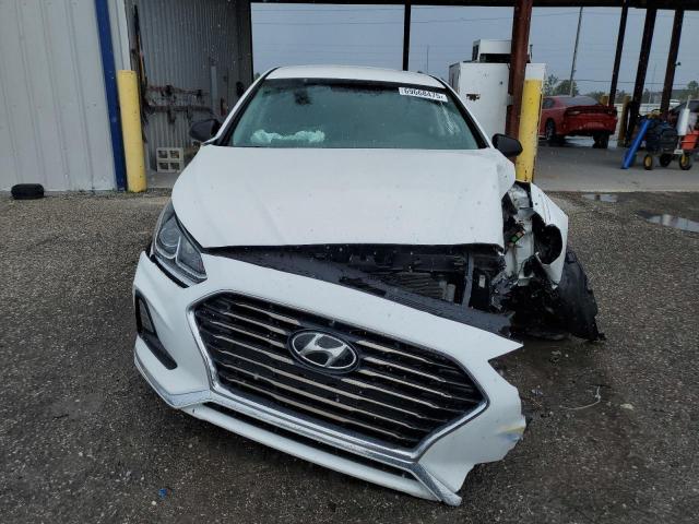 5NPE24AF6KH750891 - 2019 HYUNDAI SONATA SE WHITE photo 5