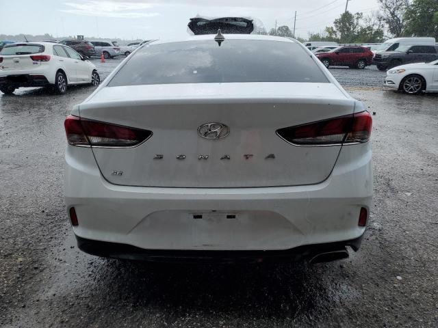 5NPE24AF6KH750891 - 2019 HYUNDAI SONATA SE WHITE photo 6