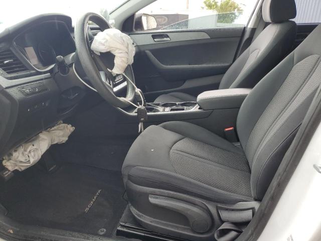 5NPE24AF6KH750891 - 2019 HYUNDAI SONATA SE WHITE photo 7