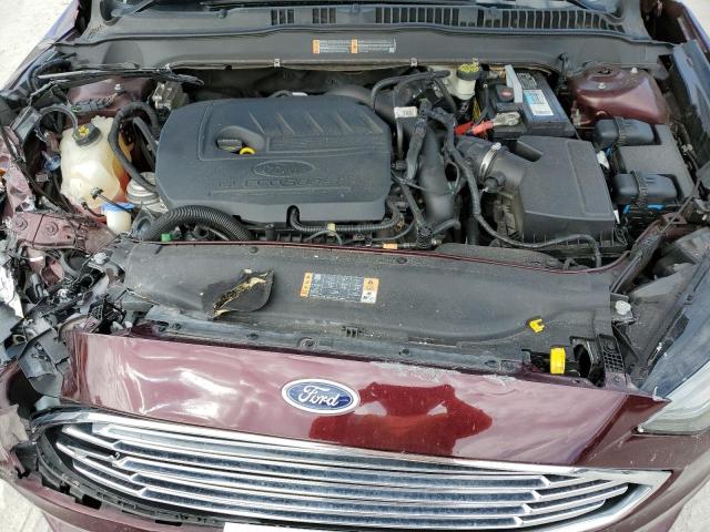 3FA6P0HDXJR158009 - 2018 FORD FUSION SE 栗色 照片 11