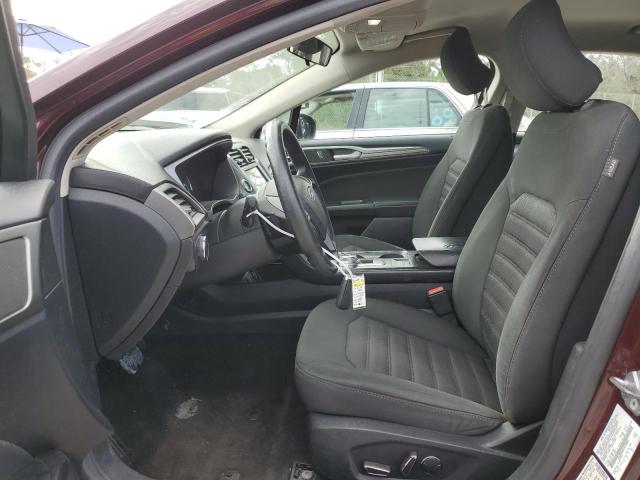 3FA6P0HDXJR158009 - 2018 FORD FUSION SE 栗色 照片 7