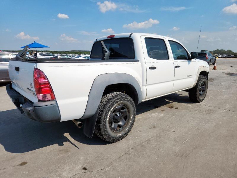 5TEJU62NX7Z376770 - 2007 TOYOTA TACOMA DOUBLE CAB PRERUNNER WHITE photo 3