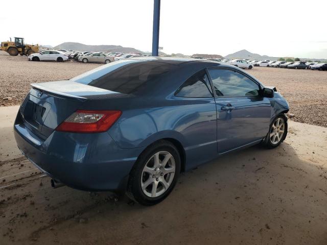 2HGFG12818H524524 - 2008 HONDA CIVIC EX BLUE photo 3