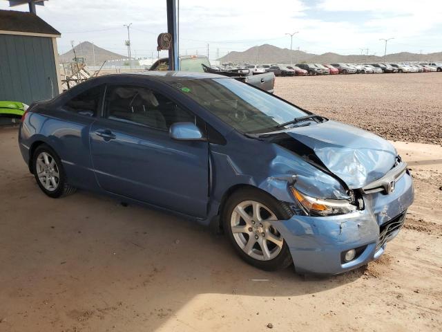 2HGFG12818H524524 - 2008 HONDA CIVIC EX BLUE photo 4