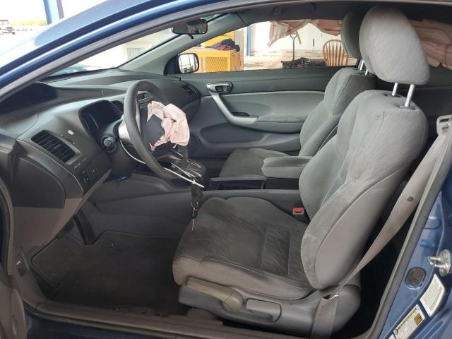 2HGFG12818H524524 - 2008 HONDA CIVIC EX BLUE photo 7