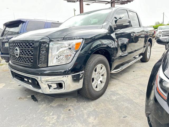 1N6AA1EK0KN519182 - 2019 NISSAN TITAN S BLACK photo 2