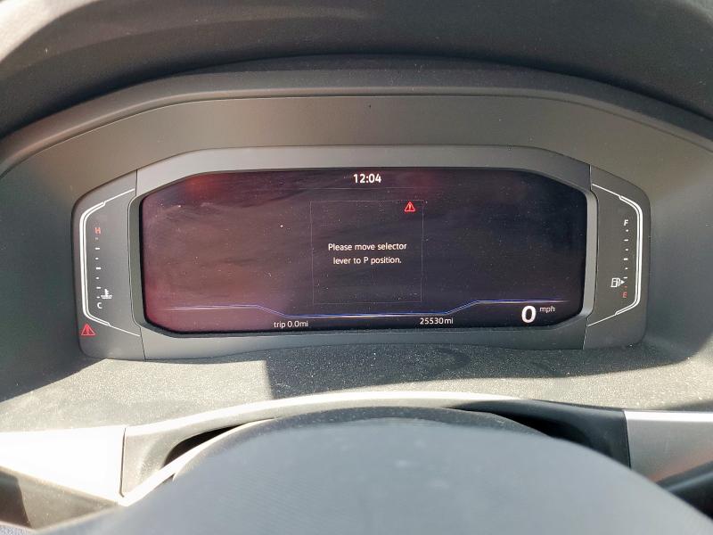 1V2HE2CA3NC230589 - 2022 VOLK ATLAS CROSS SPORT SE WHITE photo 9