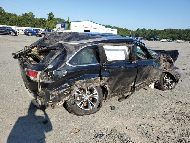 5TDKKRFH0GS147074 - 2016 TOYOTA HIGHLANDER XLE Siyah fotoğraf 3