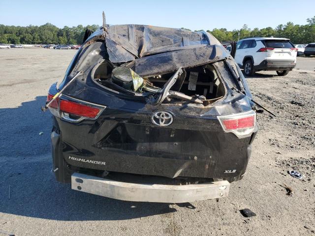 5TDKKRFH0GS147074 - 2016 TOYOTA HIGHLANDER XLE Siyah fotoğraf 6