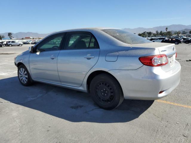 5YFBU4EE1DP152101 - 2013 TOYOTA COROLLA BASE Արծաթագույն լուսանկար 2