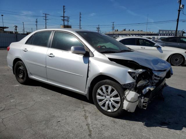 5YFBU4EE1DP152101 - 2013 TOYOTA COROLLA BASE Արծաթագույն լուսանկար 4