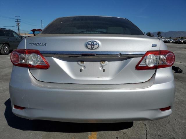 5YFBU4EE1DP152101 - 2013 TOYOTA COROLLA BASE Արծաթագույն լուսանկար 6