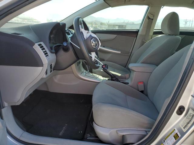 5YFBU4EE1DP152101 - 2013 TOYOTA COROLLA BASE Արծաթագույն լուսանկար 7