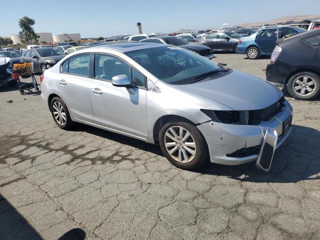 19XFB2F82CE327668 - 2012 HONDA CIVIC EX SILVER photo 4