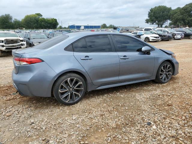 JTDS4RCE7LJ025677 - 2020 TOYOTA COROLLA SE BLUE photo 3