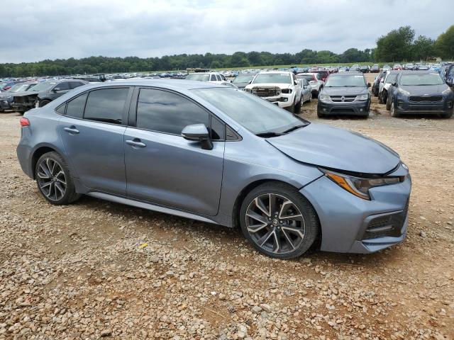 JTDS4RCE7LJ025677 - 2020 TOYOTA COROLLA SE BLUE photo 4