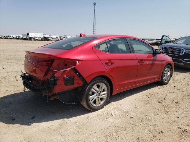 5NPD84LF3LH579591 - 2020 HYUNDAI ELANTRA SEL RED photo 3