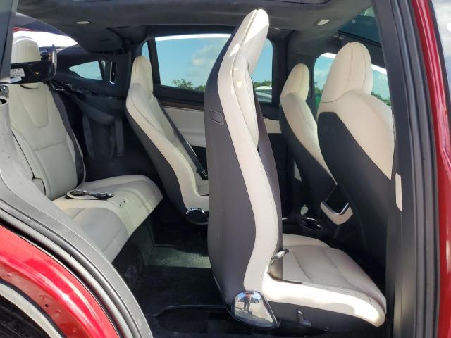 7SAXCBE53PF412644 - 2023 TESLA MODEL X RED photo 11