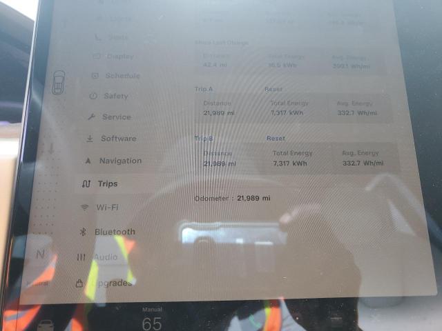 7SAXCBE53PF412644 - 2023 TESLA MODEL X RED photo 9