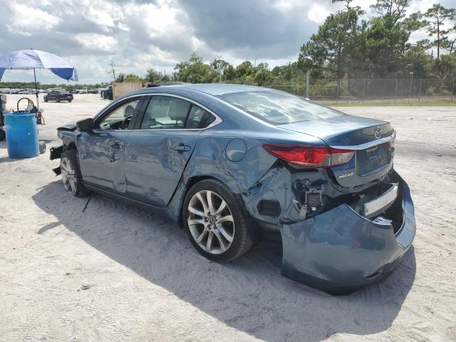 JM1GL1V56H1129110 - 2017 MAZDA 6 TOURING BLUE photo 2