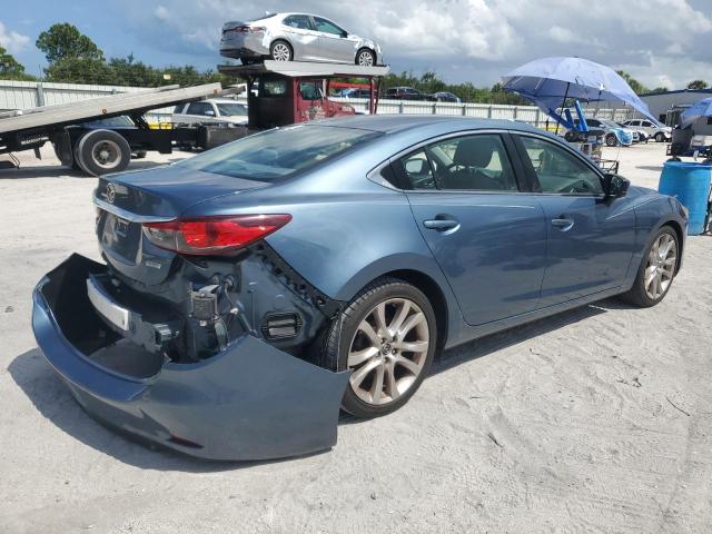 JM1GL1V56H1129110 - 2017 MAZDA 6 TOURING BLUE photo 3