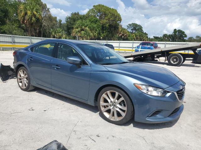 JM1GL1V56H1129110 - 2017 MAZDA 6 TOURING BLUE photo 4