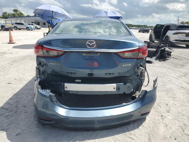 JM1GL1V56H1129110 - 2017 MAZDA 6 TOURING BLUE photo 6