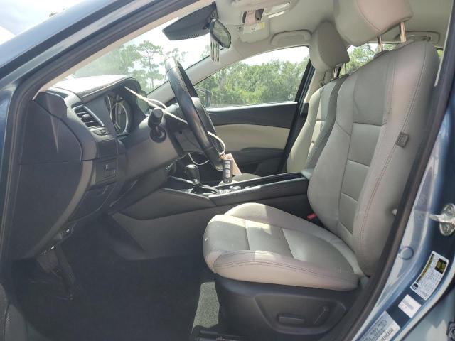 JM1GL1V56H1129110 - 2017 MAZDA 6 TOURING BLUE photo 7