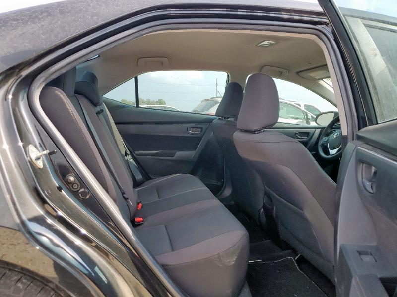 5YFBURHE6KP911489 - 2019 TOYOTA COROLLA L BLACK photo 10