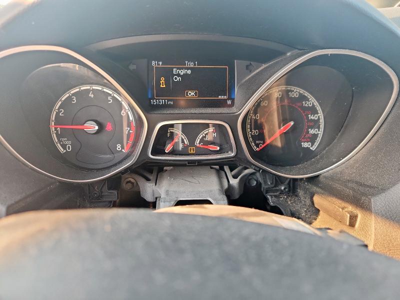 1FADP3L98GL318259 - 2016 FORD FOCUS ST BLACK photo 9