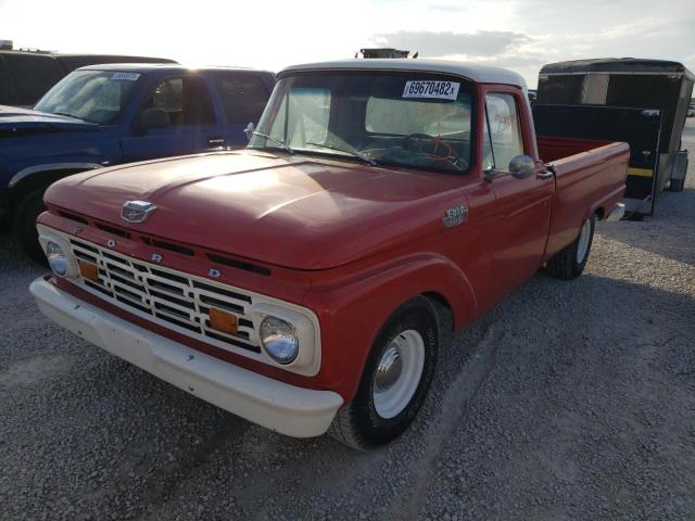 F10CK446120 - 1964 FORD 100 CLB WG RED photo 1