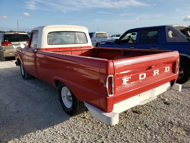 F10CK446120 - 1964 FORD 100 CLB WG RED photo 2