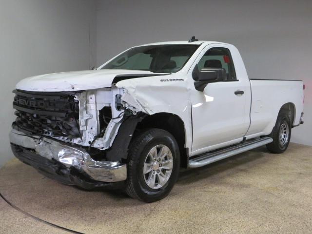 3GCNAAED2RG285796 - 2024 CHEVROLET SILVERADO C1500 WHITE photo 2