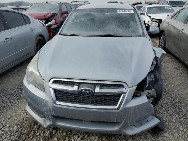 4S3BMCC61D3044642 - 2013 SUBARU LEGACY 2.5I PREMIUM SILVER photo 5