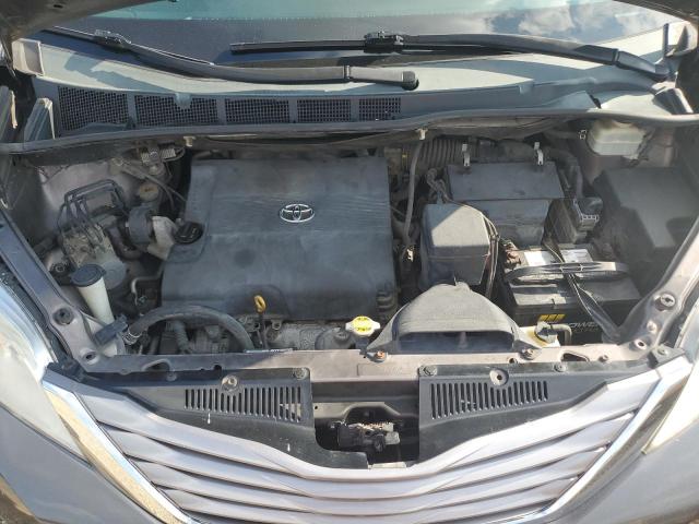 5TDYK3DC3GS696878 - 2016 TOYOTA SIENNA XLE ყავისფერი ფოტო 12