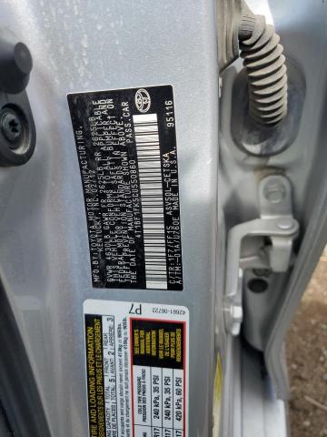 4T1BF1FK5CU550860 - 2012 TOYOTA CAMRY BASE SILVER photo 12